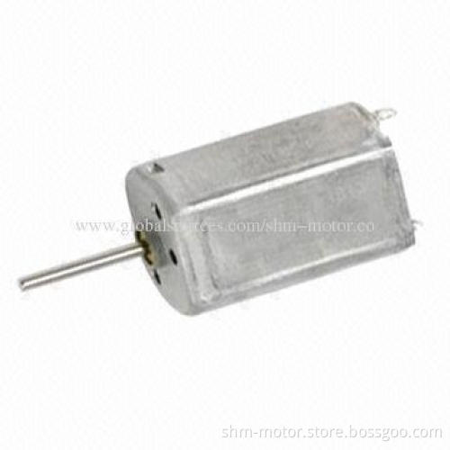 DC motors for electric shaver